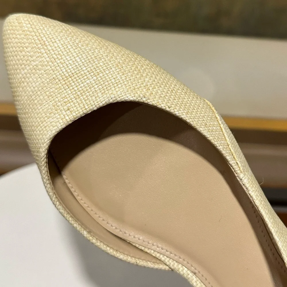 🌸MARC FISHER🌸 Sunny Suede Pointed Toe d'Orsay Flats Size: 7M - Picture 7 of 9